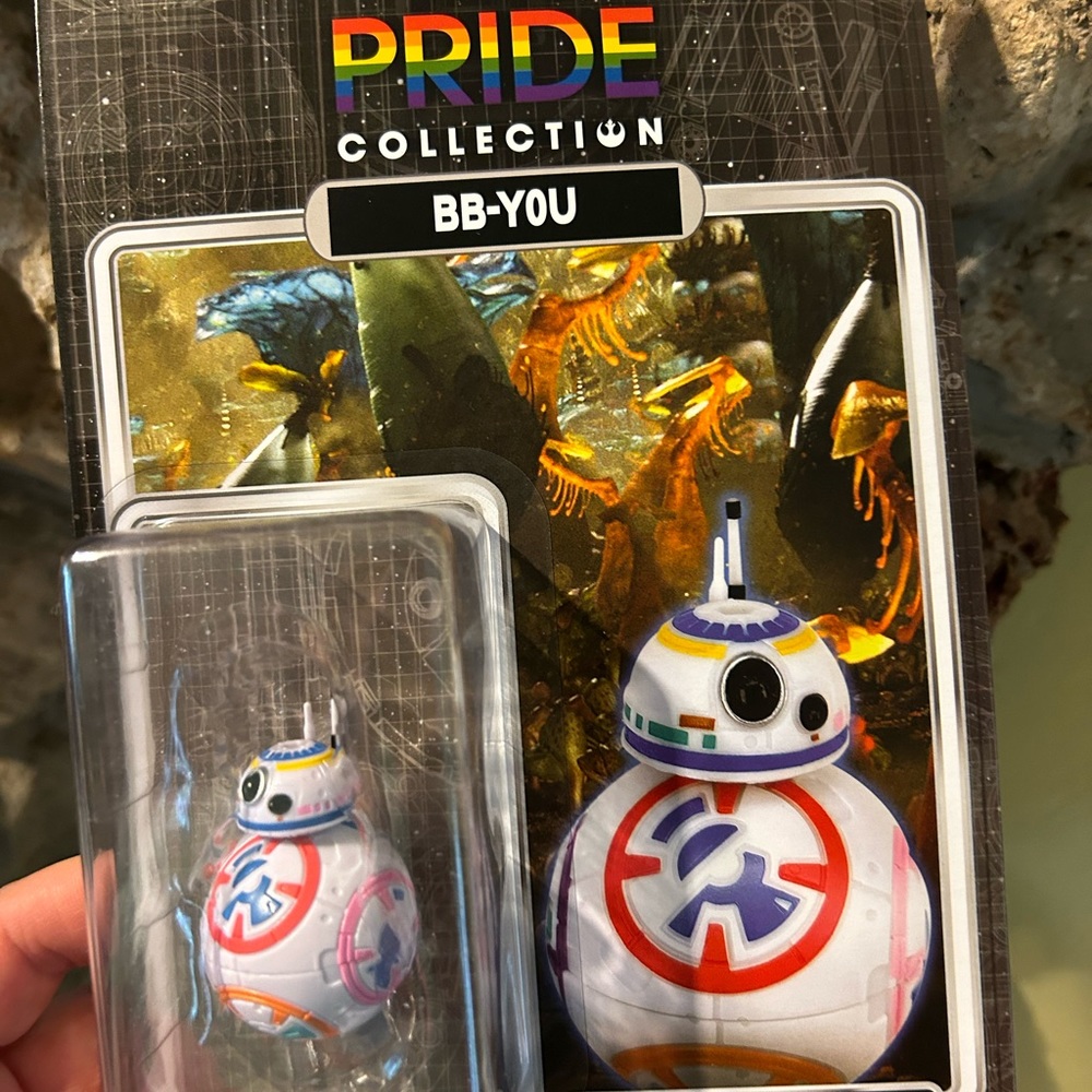 Authentic from Disney Park Star Wars Pride BB-YOU Rainbow Droid 2023 NWT - Picture 3 of 6